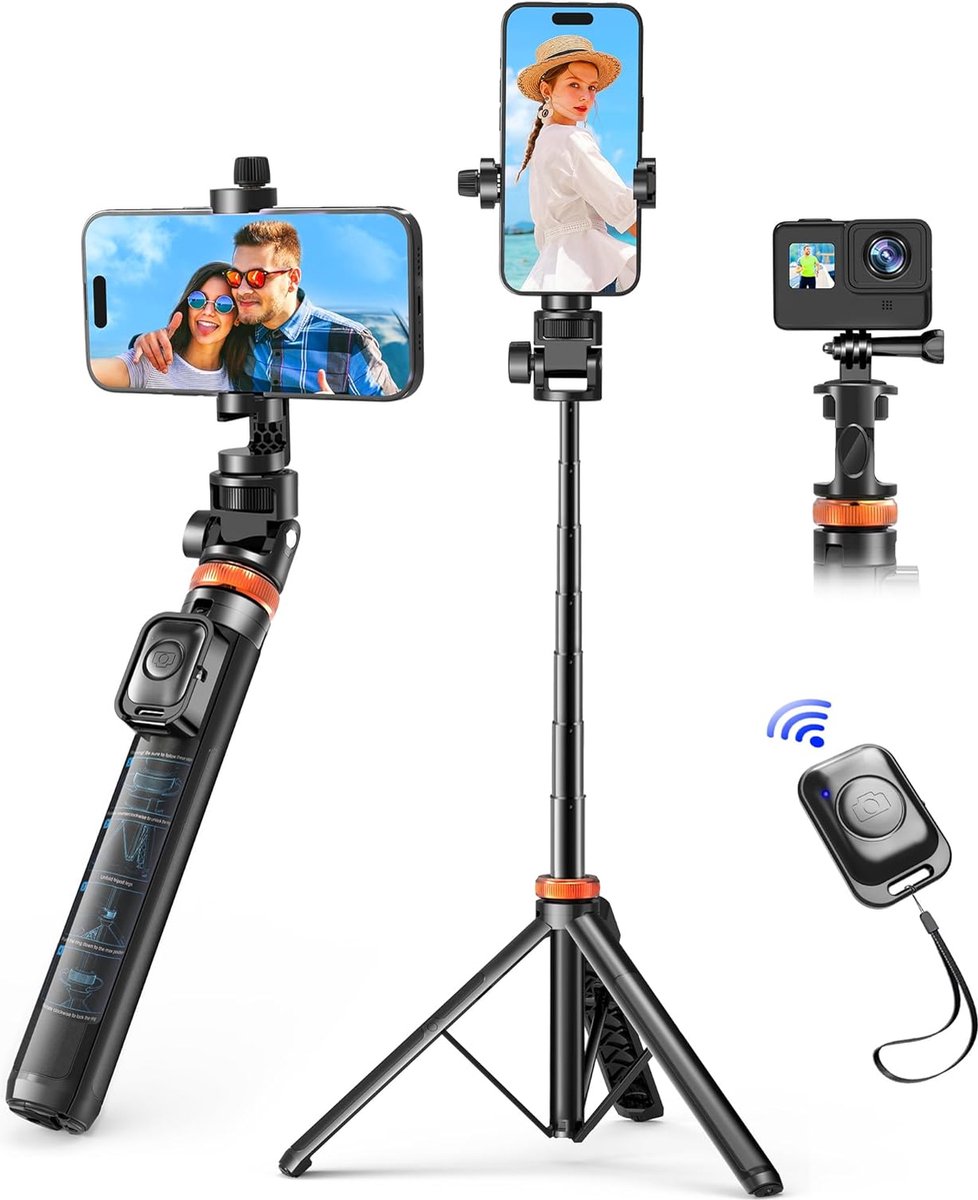 camerastatief - Camera Statief / Aluminium Reisstatief
