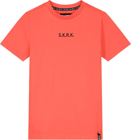 Skurk - T-shirt Torre - Coral - maat 110/116