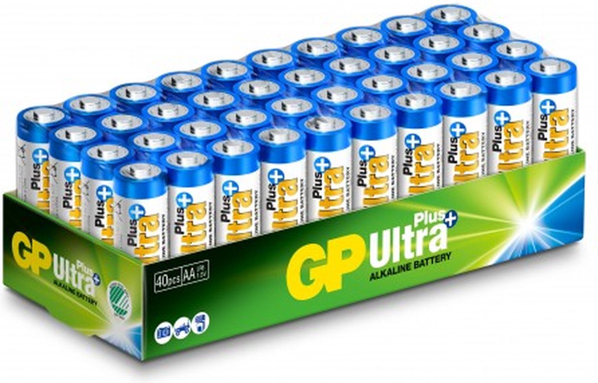 GP Batteries Ultra Plus Alkaline 15AUP/LR6 Wegwerpbatterij AA