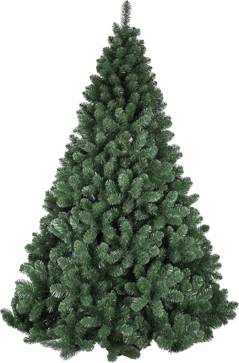 grenen 150 180 210 240 270cm super gek realistisch groen Kerstmis (210cm)