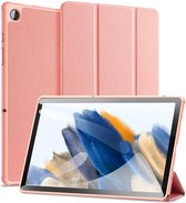 Dux Ducis - Tablet hoes geschikt voor Samsung Galaxy Tab A9 Plus (2023) - Domo Tri-fold Case - Auto Wake/Sleep functie - 11 inch - Roze