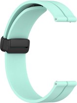 Bracelet en Siliconen - adapté pour Huawei Watch GT 2 42 mm / GT 3 42 mm / GT 3 Active 42 mm / GT 3 Pro 43 mm / GT 3 Elegant - vert menthe