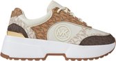 Michael Kors Percy Trainer Dames Sneakers Hoog - Cream Multi - Maat 41