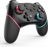 foto van Phreeze Pro Controller Draadloos - Turbo Knop - Macro Knop - Transparant - RGB Verlichting - Instelbaar via APP - Geschikt voor Nintendo Switch Oled / Lite / Windows