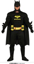 Guirca - Costume Batman & Robin - Costume Superhero Bar Man Of The Night - Noir - Taille 52-54 - Déguisements - Déguisements