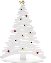 Alessi-Bark-Kerstboom-Wit Metaal-70cm-met 12 magneten