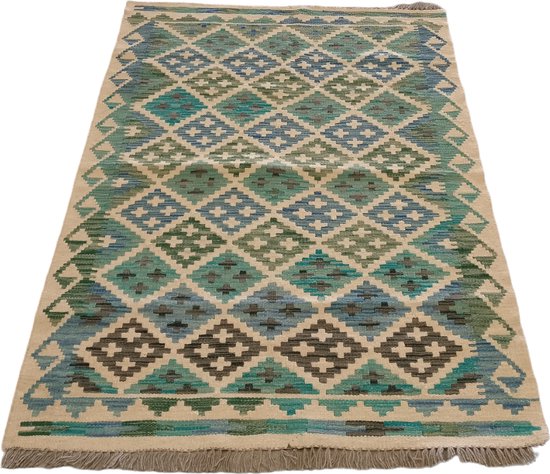 Tapijt - Rug - Kilim - Handgemaakte Kelim - Authentiek Cadeau - Speciaal Cadeau - Uniek Cadeau - Speciaal Present - Handgemaakt Vloerkleed - Afmetingen: 149 cm x 100 cm