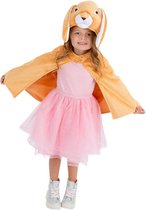 Smiffy's - Costume de Haas et de lapin - Cape de lapin Hup Hup pour enfant - Marron - Petit / Medium - Déguisements - Déguisements