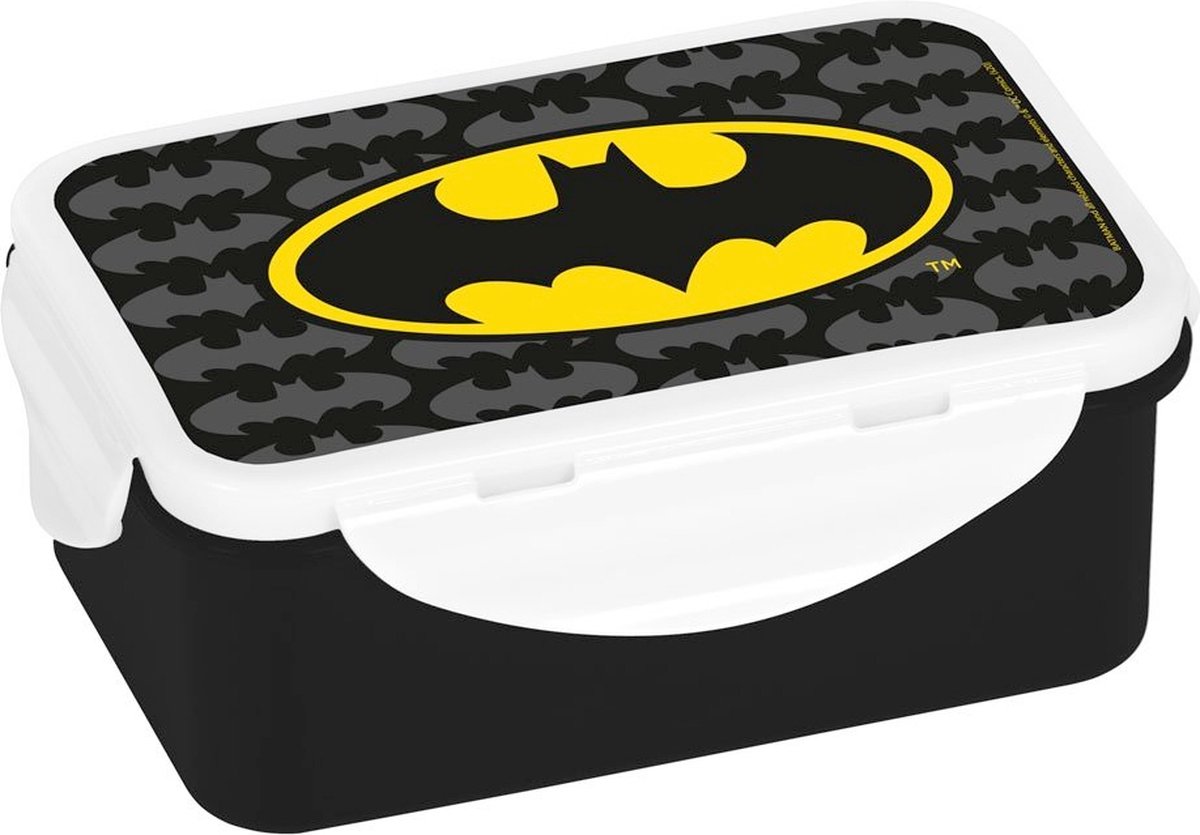 Geda Labels Batman - Batman Logo Lunchbox - Multicolours