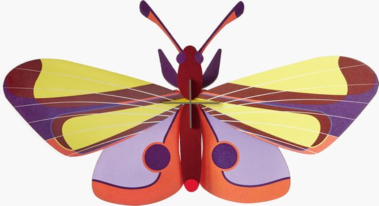Studio Roof -wall decoration- Purple eyed Butterfly