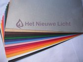 Het Nieuwe Licht® - Versierwas - wasfolie - stroken - 12 kleuren - 4x20cm