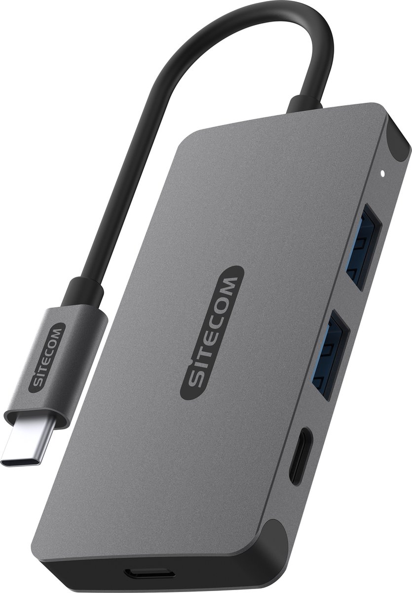 Sitecom USB-C naar 2 x USB-A + 2 x USB-C 10 Gbps Hub