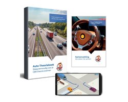 Auto Theorieboek 2026 met Samenvatting en Apps - Theorie Leren CBR examen - De Theorieboer
