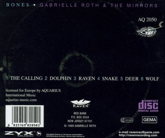 Gabrielle Roth - Bones (CD), Gabrielle Roth | Muziek | bol