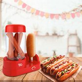 Jocca Bodegon - Hotdogmaker - Hotdog Machine - Hotdog Grill - Hotdog Cooker - Hotdog Maker - Rood - 7309R