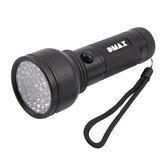 DMAX Flashlight TLG 312 - LED/ UV-licht - 150 lm/ 10 m - IP44 Water- en stofdicht - Zaklamp met aluminium behuizing - Zwart