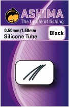 Ashima Silicone Tube - Kleur: Black,Maat: 0.75mm