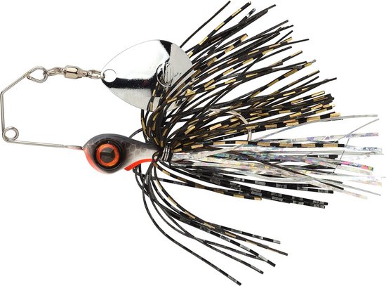 Spro Iris Serie UV Baby Ambush Spinnerbait 8cm 7gr - Kleur : Firetiger van Spro — afbeelding 2
