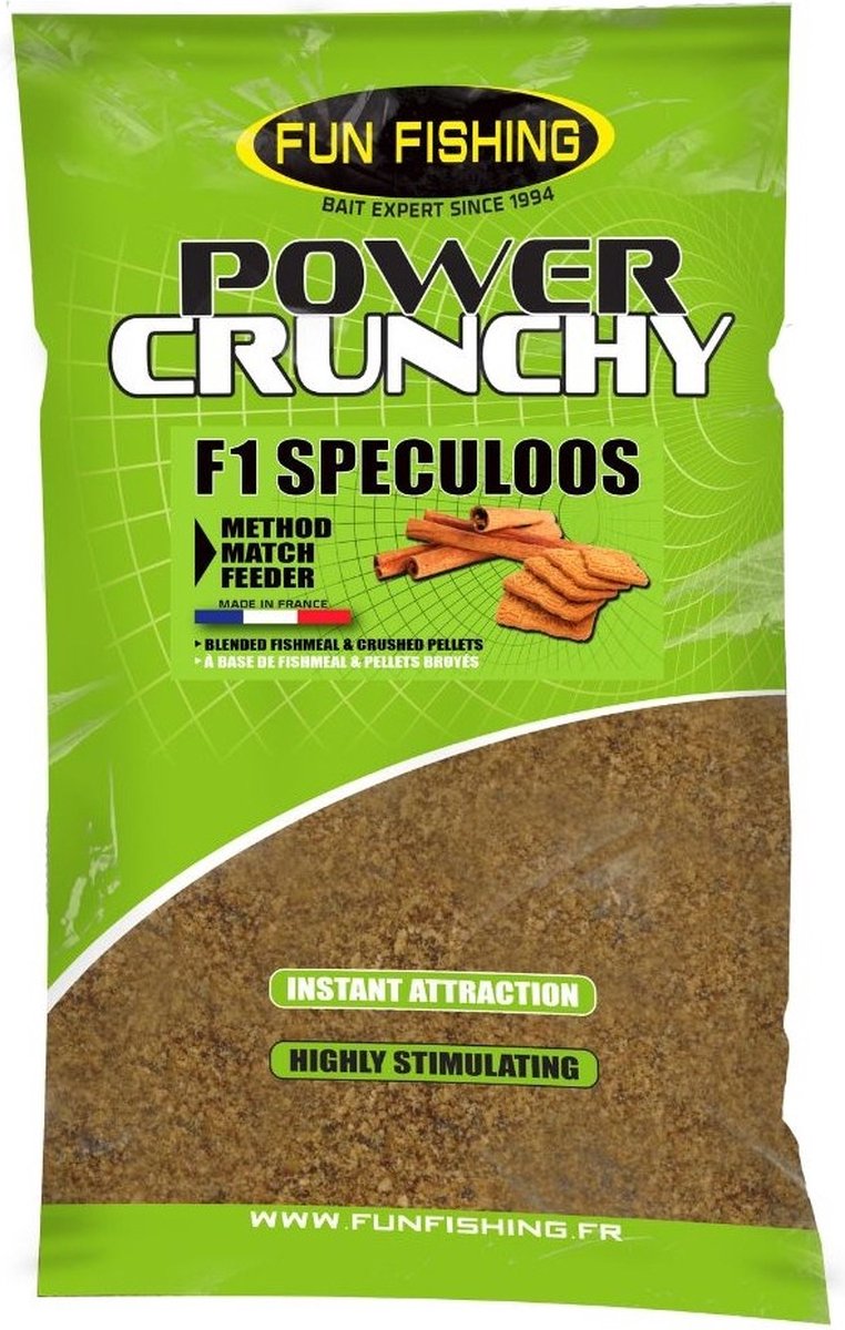 Fun Fishing Power Crunchy (2 kilo) - Soort : F1 Sepculaas