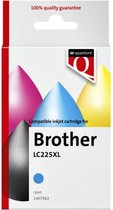 Inktcartridge quantore brother lc225xl blauw | 1 stuk