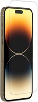 LuxeBass screenprotector voor iPhone 15 Pro | gehard glas | valbescherming tot 1m | krasbestendig | heldere weergave
