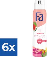 Fa Deospray  Fiji Dream 150 ml - Voordeelverpakking 6 stuks