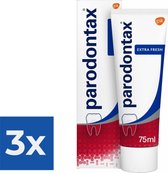 Parodontax Tandpasta Extra Fresh 75 ml - Voordeelverpakking 3 stuks