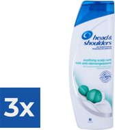 Head & Shoulders Shampoo  Soothing Care - 400 ml - 1 stuks - Voordeelverpakking 3 stuks