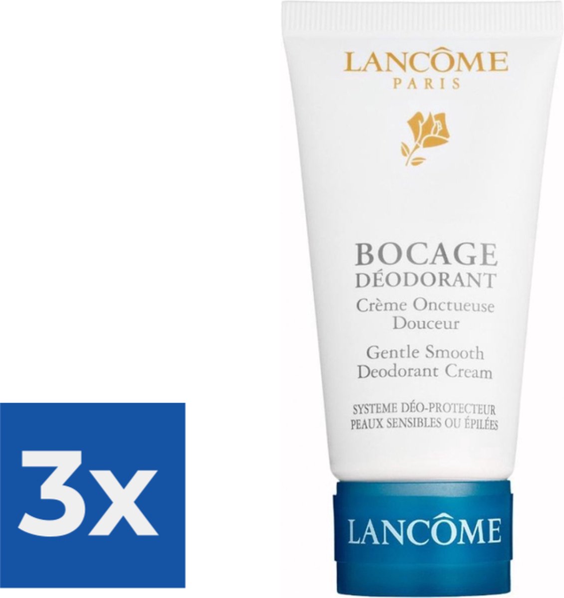 Goedkoopste Lancôme Bocage Deodorant Crème - 50 ml - Voordeelverpakking 3 stuks