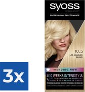 SYOSS Color baseline 10-5 Los Angeles Blonde - 1 pièce - Pack économique 3 pièces