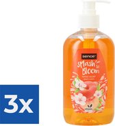 Sence Splash To Bloom Handzeep Perzik 500 ml - Voordeelverpakking 3 stuks