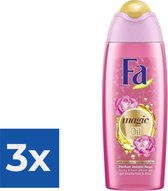 Fa Magic Oil Pink Jasmine Shower Gel 250ml - Voordeelverpakking 3 stuks