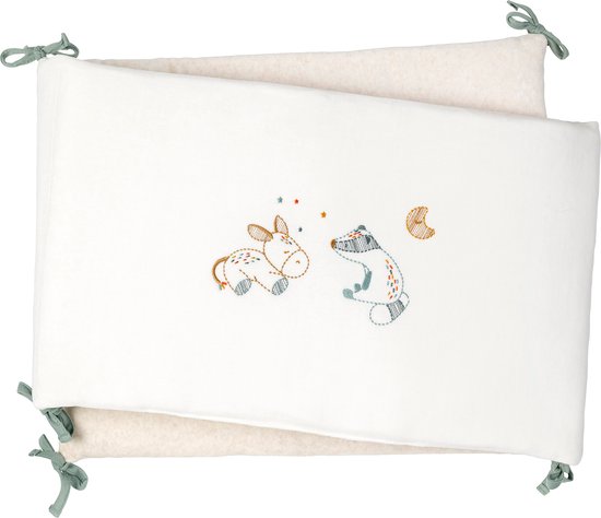 Nattou Félix & Léo - Tour de lit - 180 cm - Wit