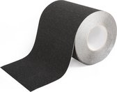 Anti slip tape - Zwart - 200 mm breed - Veiligheidstape - Rol 18,3 meter