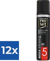 Proset Hairspray Mega Strong - Voordeelverpakking 12 stuks