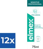 Elmex Tandpasta Sensitive Professional - 75ml - Voordeelverpakking 12 stuks