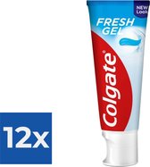Colgate Tandpasta Blue Fresh Gel 75 ml - Voordeelverpakking 12 stuks