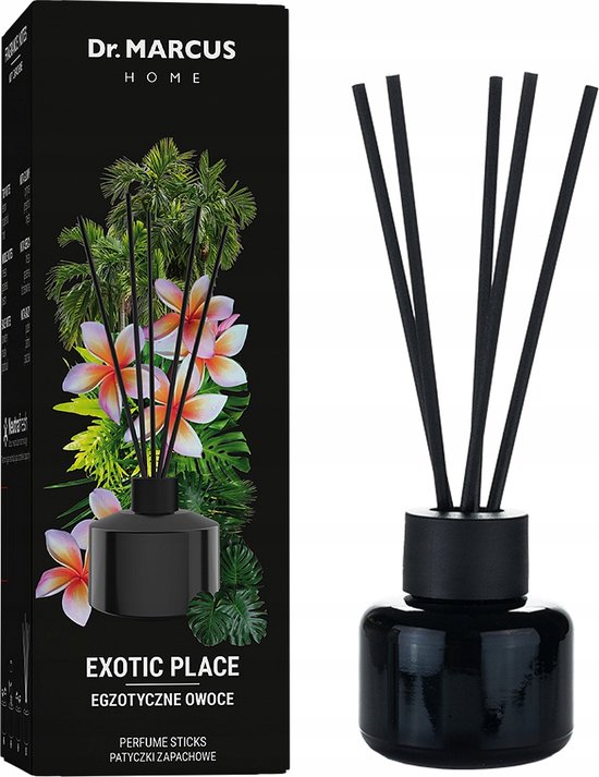 Dr. Marcus Home Exotic Place geurstokjes 100 ml - Fragrance sticks voor in huis of op kantoor - Huisparfum