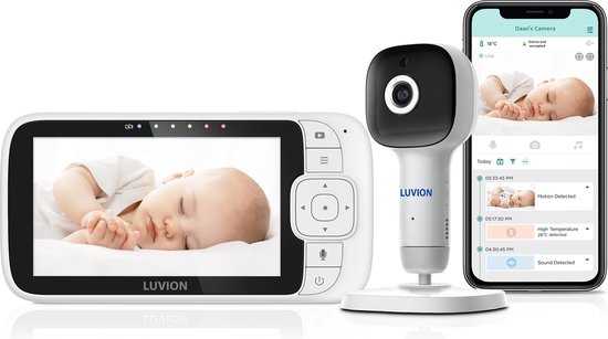 Luvion Essential Connect Crib Wifi Babyfoon met HD Camera én App