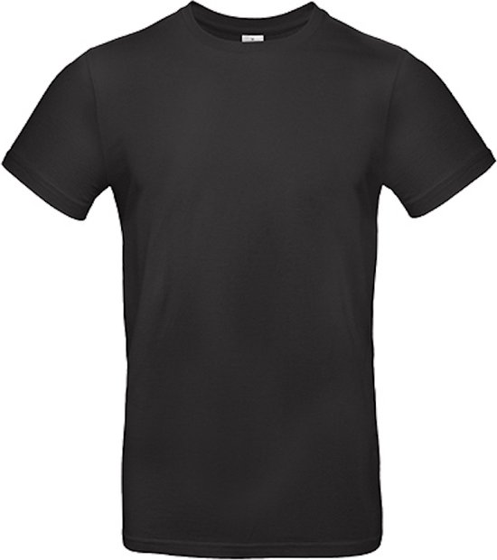 Lot de 2 chemises homme 'E190' à col rond Collection B&C Zwart taille 5XL