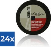 L'Oréal Paris Studio Line Matt & Messy Zero Shine Dry Sponge - 150 ml - Voordeelverpakking 24 stuks