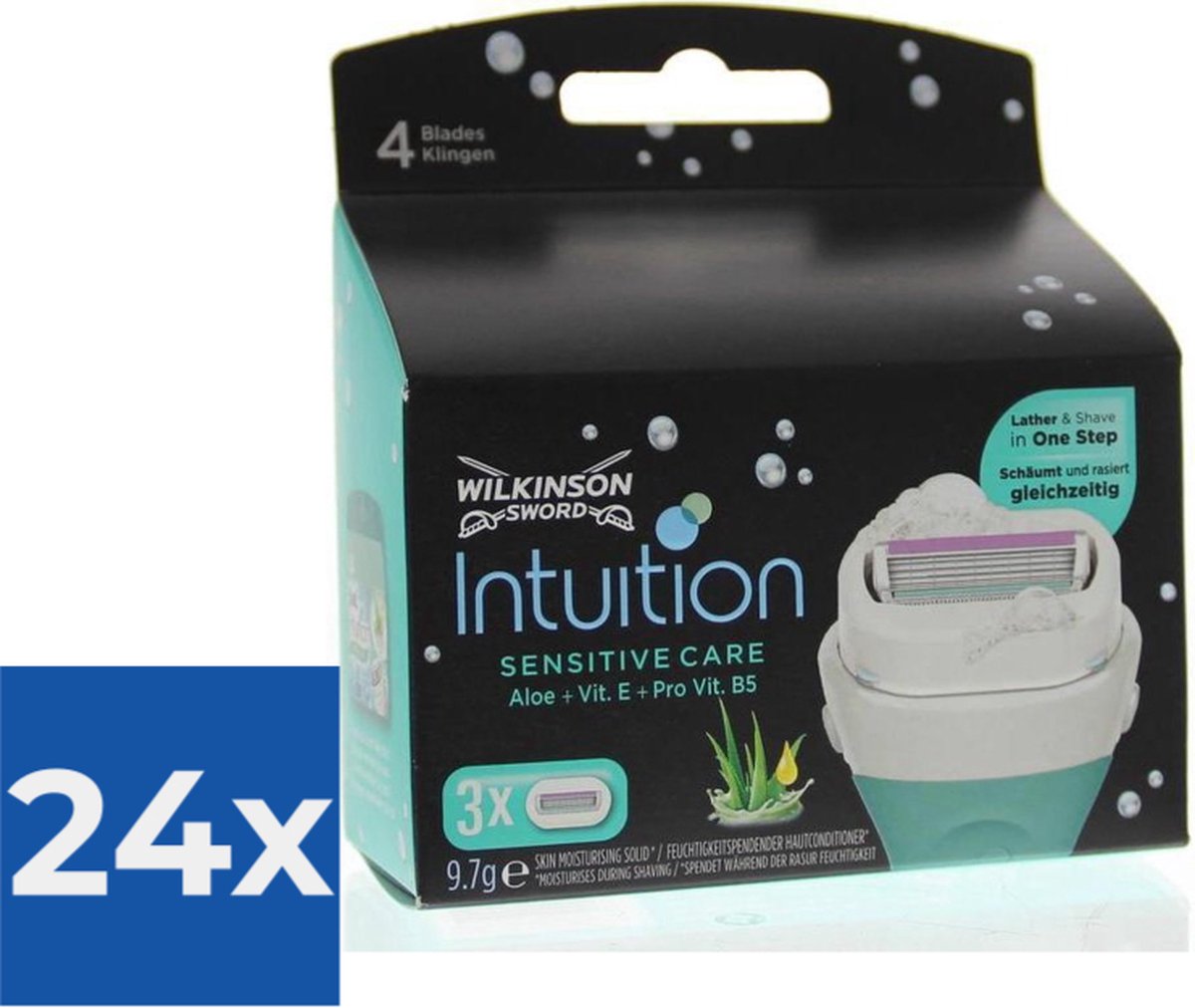 Wilk intuiti.dry skin mes sens 3 st - Voordeelverpakking 24 stuks