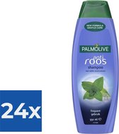 Palmolive Anti Roos Shampoo met Wilde Munt-Extract 350 ml - Voordeelverpakking 24 stuks