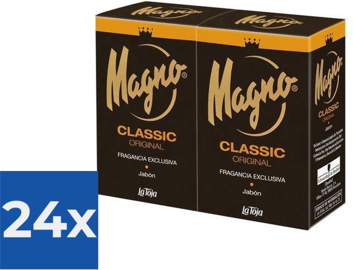 Magno Jabón Manos Classic Set 2 X 100 G - Voordeelverpakking 24 stuks