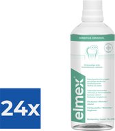Elmex Tandspoeling Sensitive 400 ml - Voordeelverpakking 24 stuks