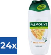 Palmolive Douchegel - Honing & Melk 250 ml - Voordeelverpakking 24 stuks