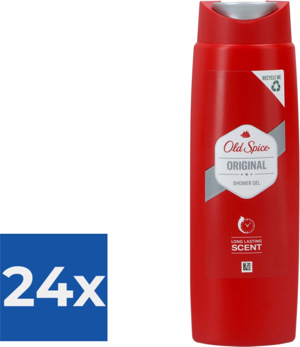 Goedkoopste Old Spice Original - 250ml - Douchegel - Voordeelverpakking 24 stuks