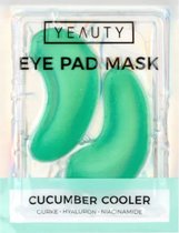 YEAUTY - Cucumber Cooler - 1 paar - Eye Pad Mask - Oogmasker - Komkommer - Hyaluron - Niacinamide