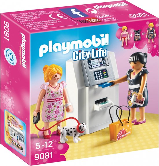 PLAYMOBIL City Life Geldautomaat - 9081 | bol