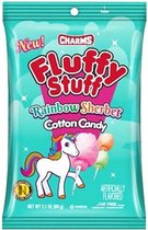 Charms Fluffy Stuff rainbow Sherbet cotton candy